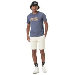 Tee-Shirt Picture Basement Cork Dark Blue Melange -Glis Shop 0025c4ea2893a603ff074a52144faeaa0aec5b8c H23PICTTEH2362874 903