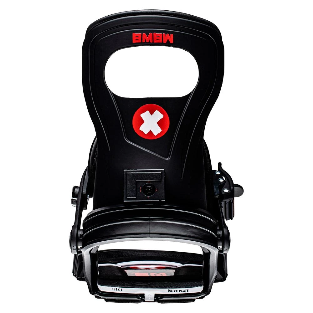 Snowboard Binding Bent Metal Joint Black 4 Snowboard Binding Bent Metal Joint Black - Image 2