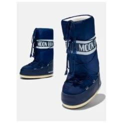 Snow Boots Moon Boot Nylon Blue -Glis Shop 089ec712778a8c000b29a97cea6fb1329c257ef0 H19MOONCHA007 901