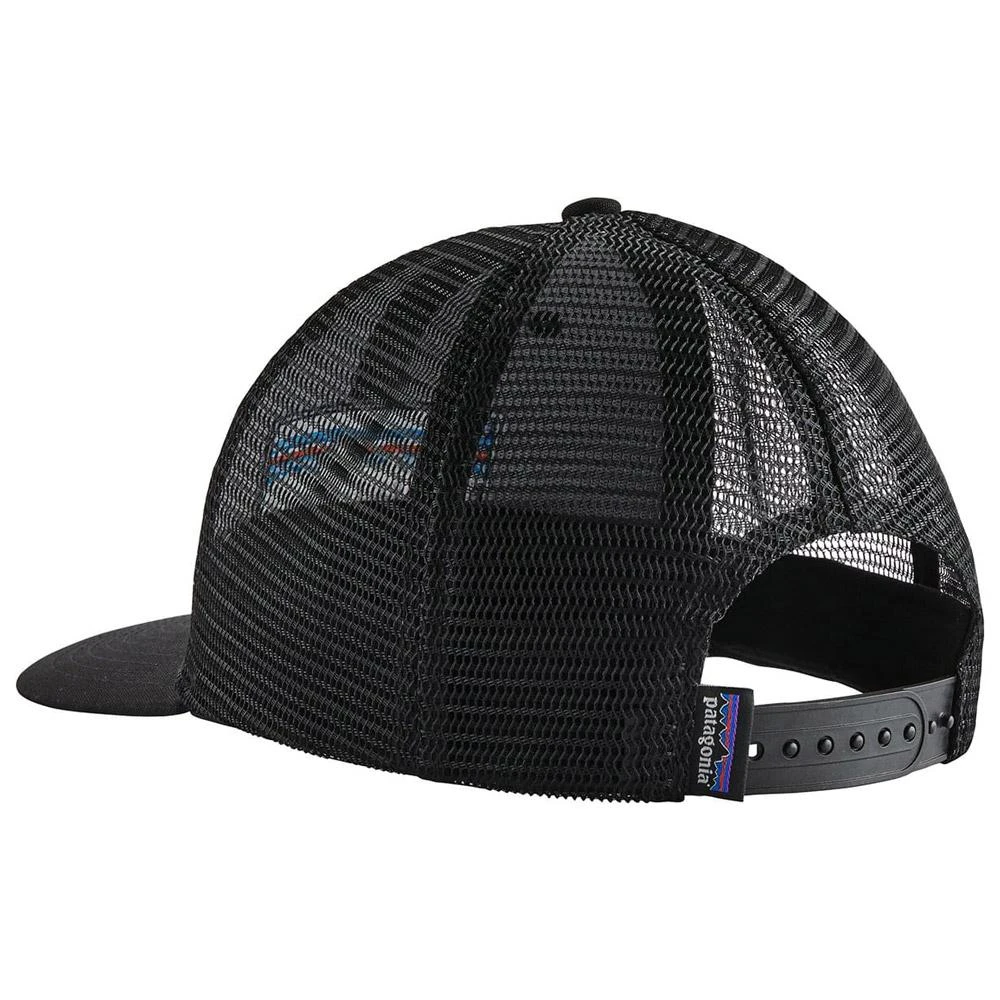 Cap Patagonia P-6 Logo Trucker Hat Black 4 Cap Patagonia P-6 Logo Trucker Hat Black - Image 2
