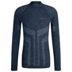 Technical Underwear Falke Wool-Tech Longsleeved Shirt Trend M Space Blue
