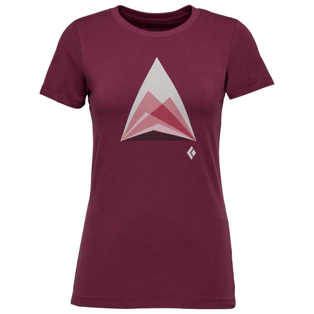 Tee-Shirt Black Diamond W Mountain Transparency Tee Blackberry 3 Tee-Shirt Black Diamond W Mountain Transparency Tee Blackberry