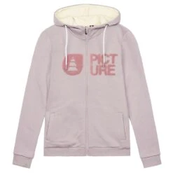 Sweatshirt Picture Basement Zip Hoodie Light Lavender