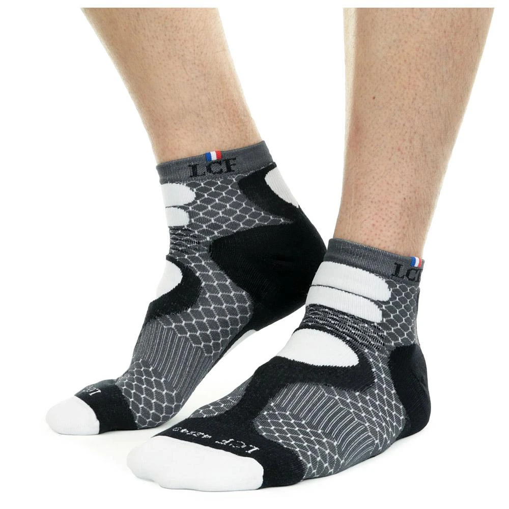 Socks La Chaussette De France Nepal Gris Blanc 3 Socks La Chaussette De France Nepal Gris Blanc