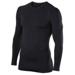 Technical Underwear Falke Maximum Warm Ls Shirt Tight Fit Black