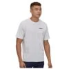 Tee-Shirt Patagonia P-6 Logo Responsibili-Tee White