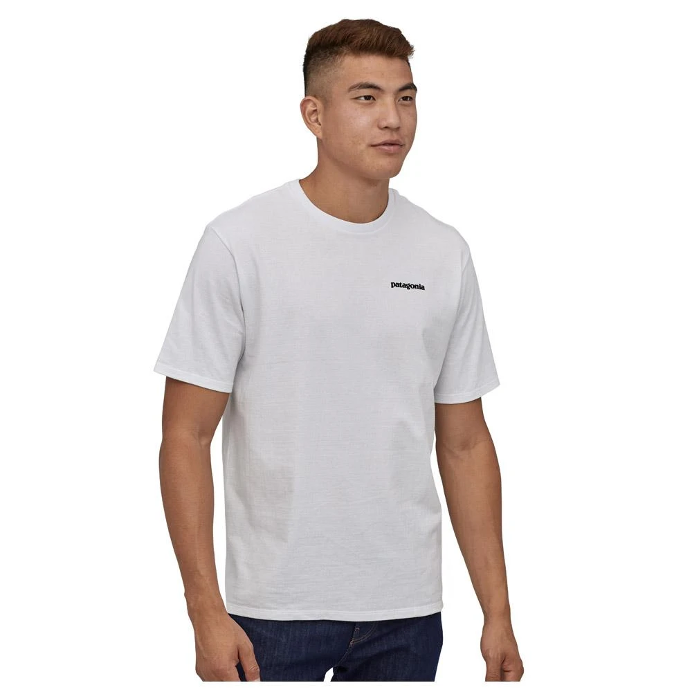 Tee-Shirt Patagonia P-6 Logo Responsibili-Tee White 3 Tee-Shirt Patagonia P-6 Logo Responsibili-Tee White