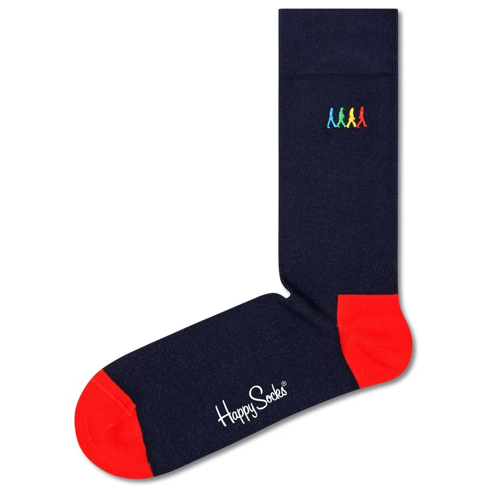 Socks Happy Socks Beatles Silhouettes Bleu Marine 4 Socks Happy Socks Beatles Silhouettes Bleu Marine - Image 2