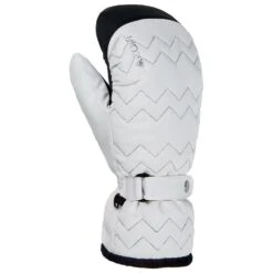 Mitten Cairn Abyss In W Ctex White Zigzag