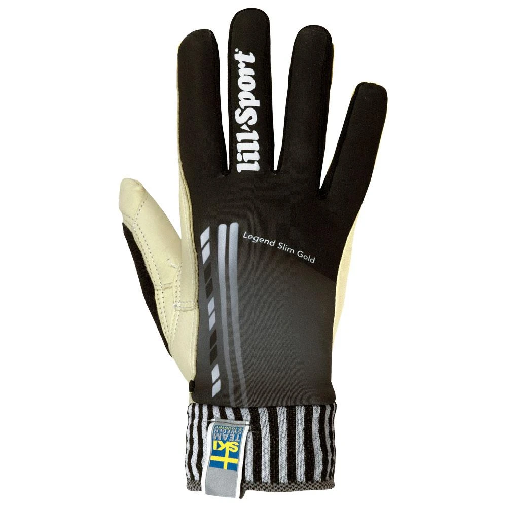 Nordic Glove Lill Sport Legend Slim Gold Black 3 Nordic Glove Lill Sport Legend Slim Gold Black