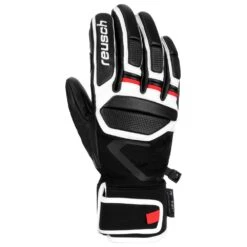 Gloves Reusch Pro Rc Black White Fire Red
