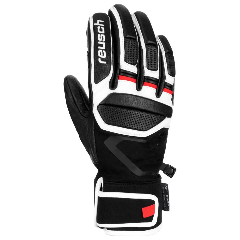 Gloves Reusch Pro Rc Black White Fire Red 3 Gloves Reusch Pro Rc Black White Fire Red