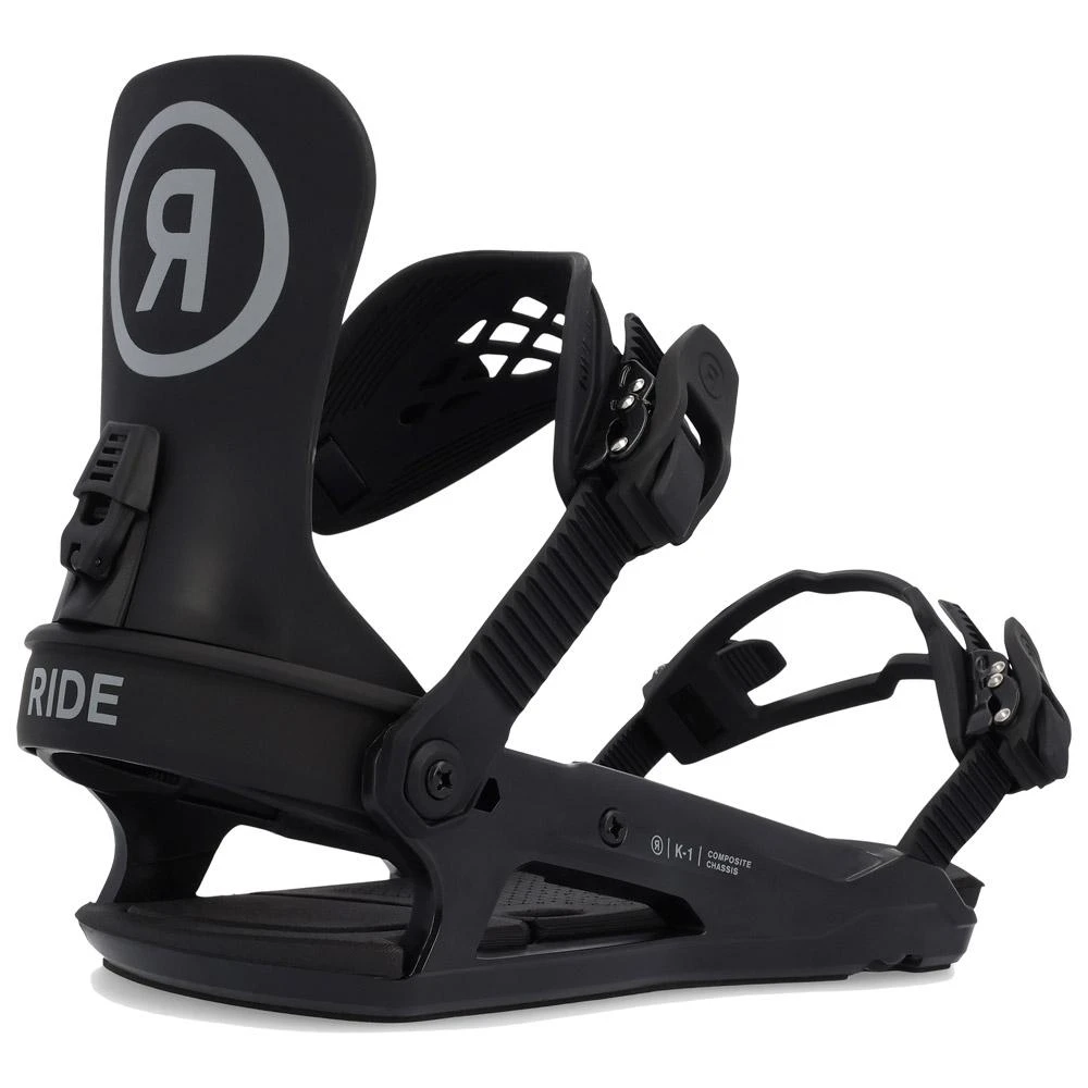 Snowboard Binding Ride K-1 Black 3 Snowboard Binding Ride K-1 Black