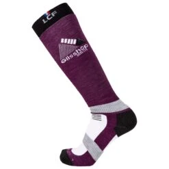 Socks La Chaussette De France Merino Ski Socks Women Mauve