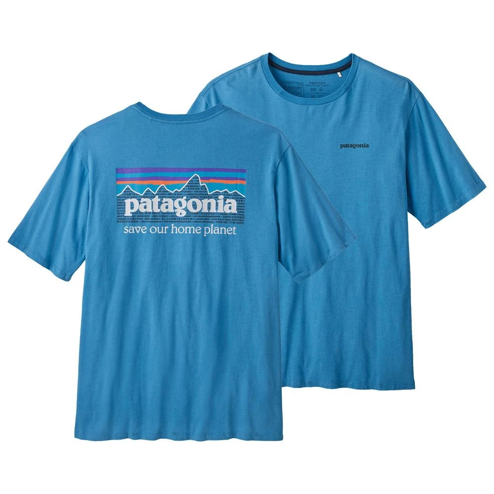 Tee-Shirt Patagonia P-6 Mission Organic Anacapa Blue 7 Tee-Shirt Patagonia P-6 Mission Organic Anacapa Blue - Image 5