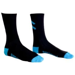 Socks Supertour Yeti Forest Black Turquoise