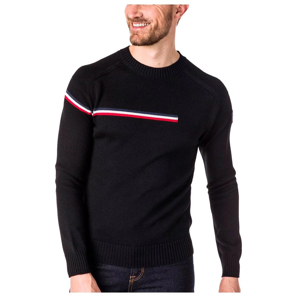 Sweater Rossignol Odysseus Round Neck Black 3 Sweater Rossignol Odysseus Round Neck Black
