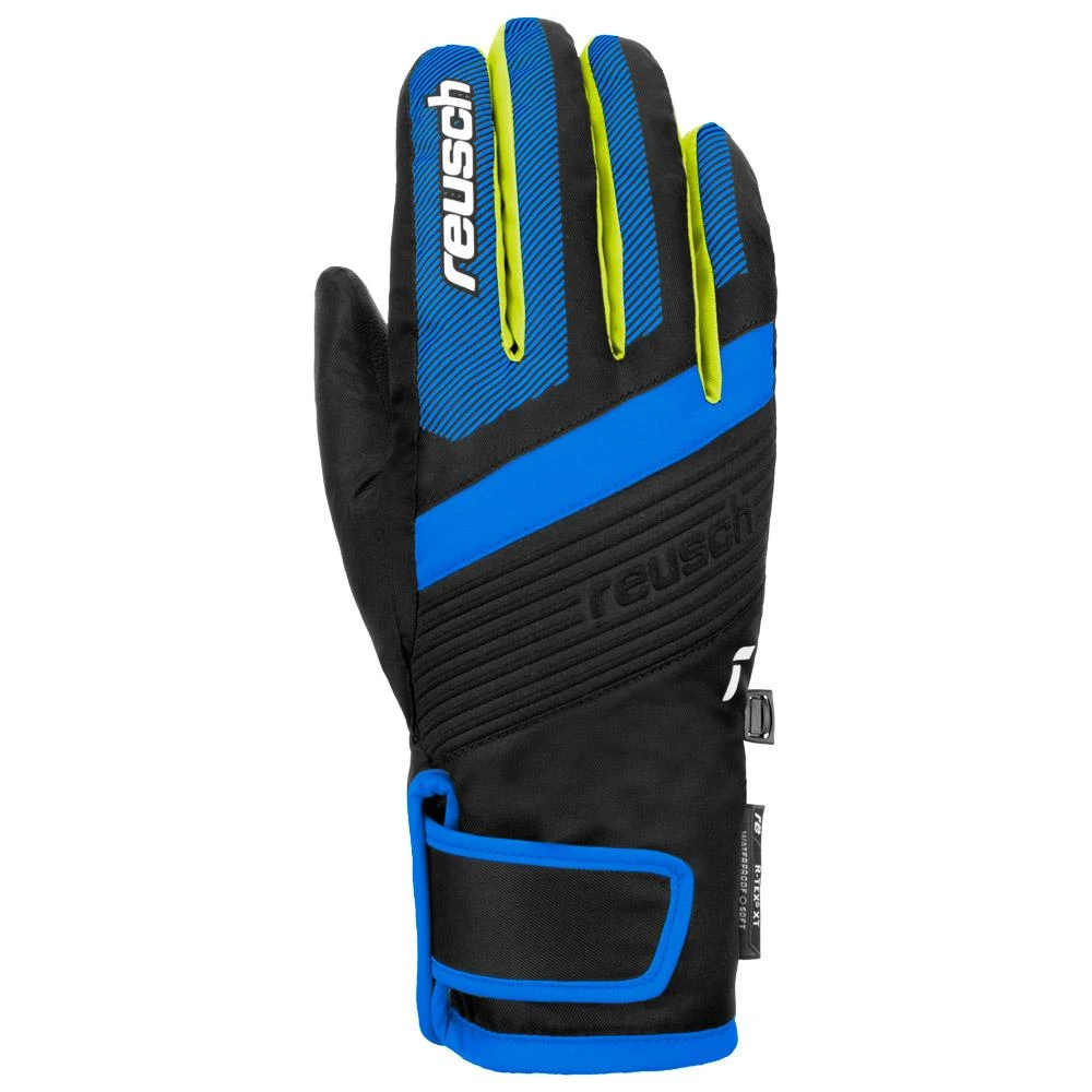 Gloves Reusch Duke R-Tex Xt Junior Black Brilliant Blue Safety Yellow 3 Gloves Reusch Duke R-Tex Xt Junior Black Brilliant Blue Safety Yellow