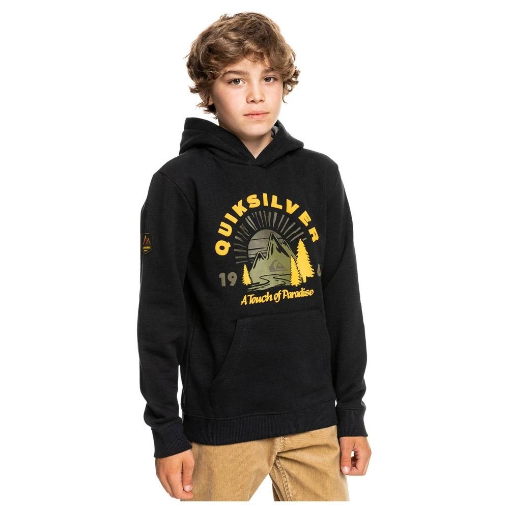 Sweatshirt Quiksilver Big Logo Snow Jr True Black 3 Sweatshirt Quiksilver Big Logo Snow Jr True Black