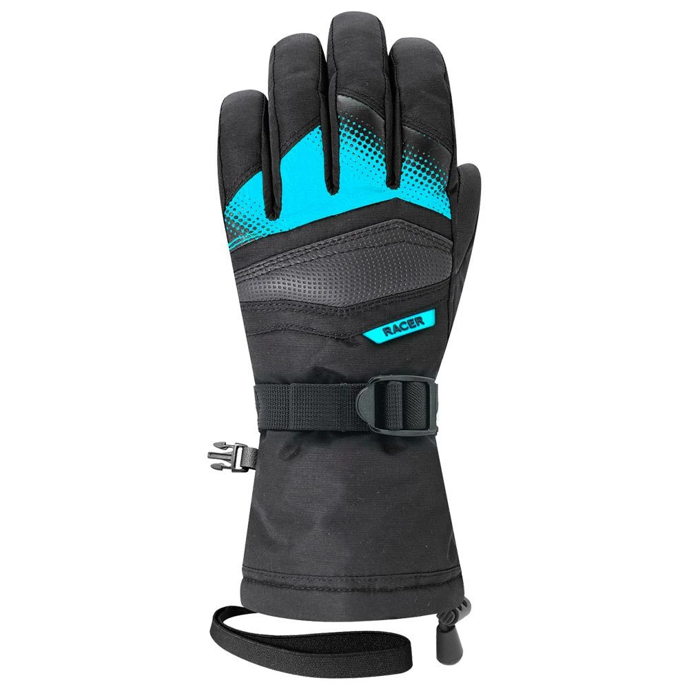 Gloves Racer Venom 4 Black Blue 3 Gloves Racer Venom 4 Black Blue