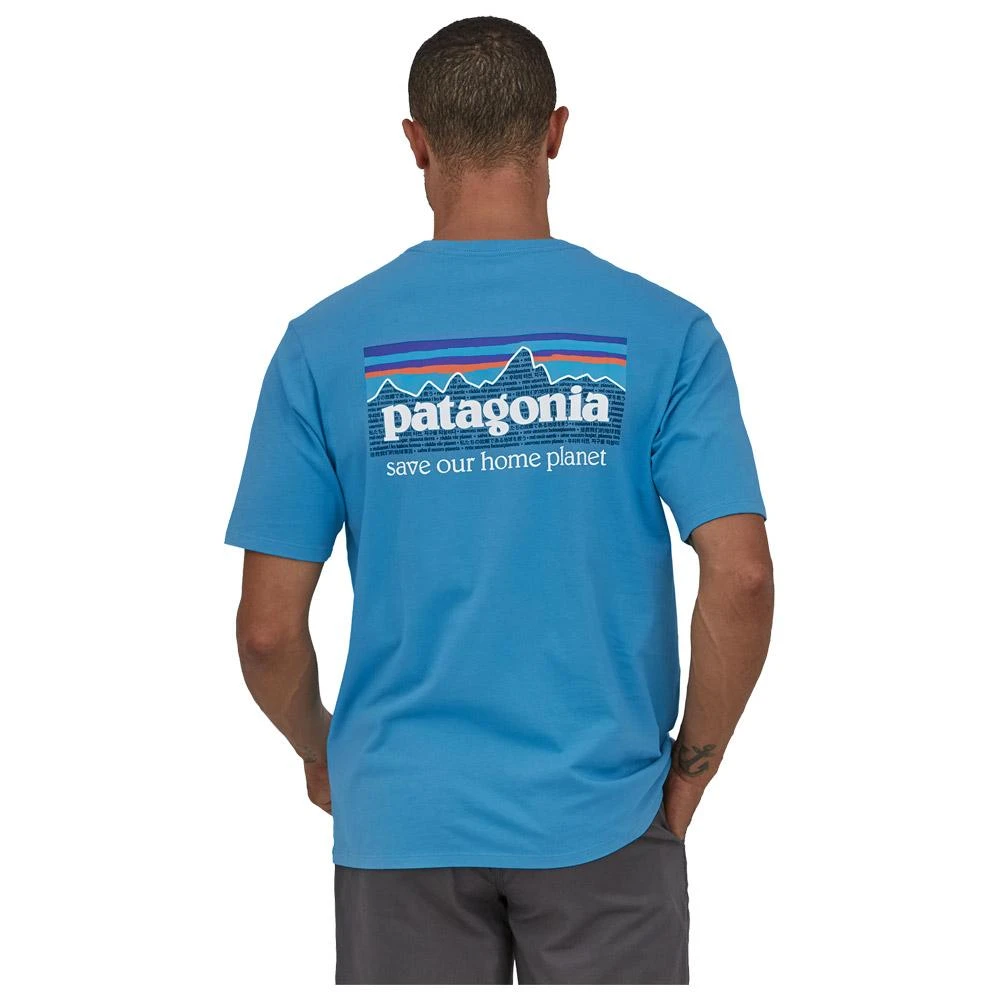 Tee-Shirt Patagonia P-6 Mission Organic Anacapa Blue 6 Tee-Shirt Patagonia P-6 Mission Organic Anacapa Blue - Image 4