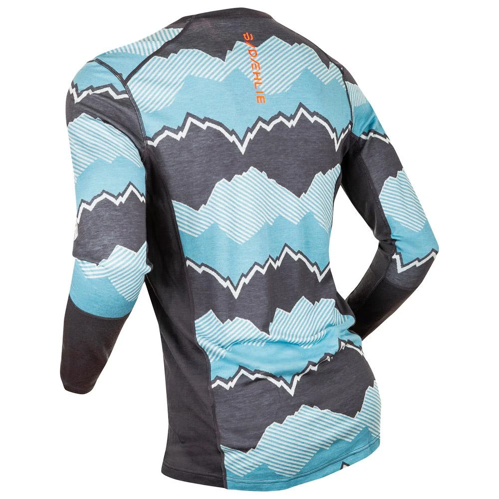 Nordic Thermal Underwear Bjorn Daehlie Mountain Wool Long Sleeve Delphium Blue 4 Nordic Thermal Underwear Bjorn Daehlie Mountain Wool Long Sleeve Delphium Blue - Image 2