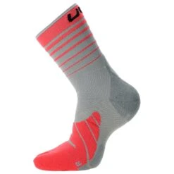 Socks Uyn Runner's Five Woman Light Grey Pink -Glis Shop 363407b4f5c4260bd9d29c695a199315aa458d5c E230UYNACC3392687 4