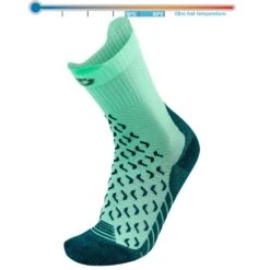 Socks Therm-Ic Outdoor Ultracool Crew Lady Vert Clair