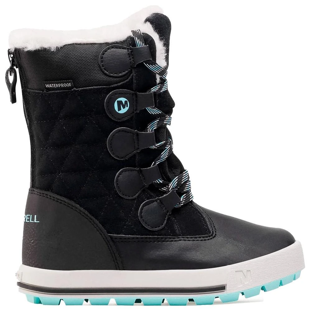 Snow Boots Merrell Heidi Wtrpf Black 3 Snow Boots Merrell Heidi Wtrpf Black
