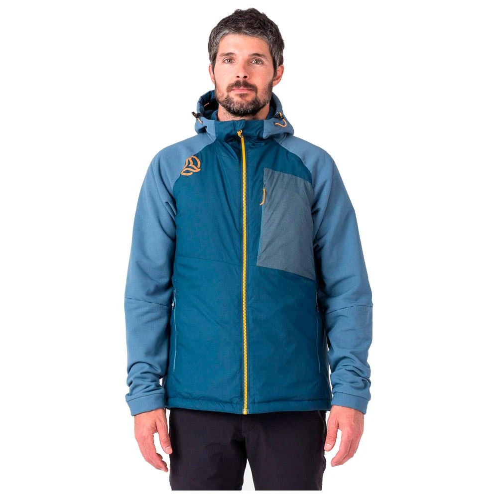 Ski Jacket Ternua Kuantum Hybrid Hood Jkt M Dark Teal 5 Ski Jacket Ternua Kuantum Hybrid Hood Jkt M Dark Teal - Image 3