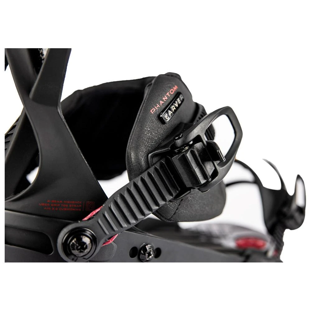 Snowboard Binding Nitro Phantom Carver Red 8 Snowboard Binding Nitro Phantom Carver Red - Image 6