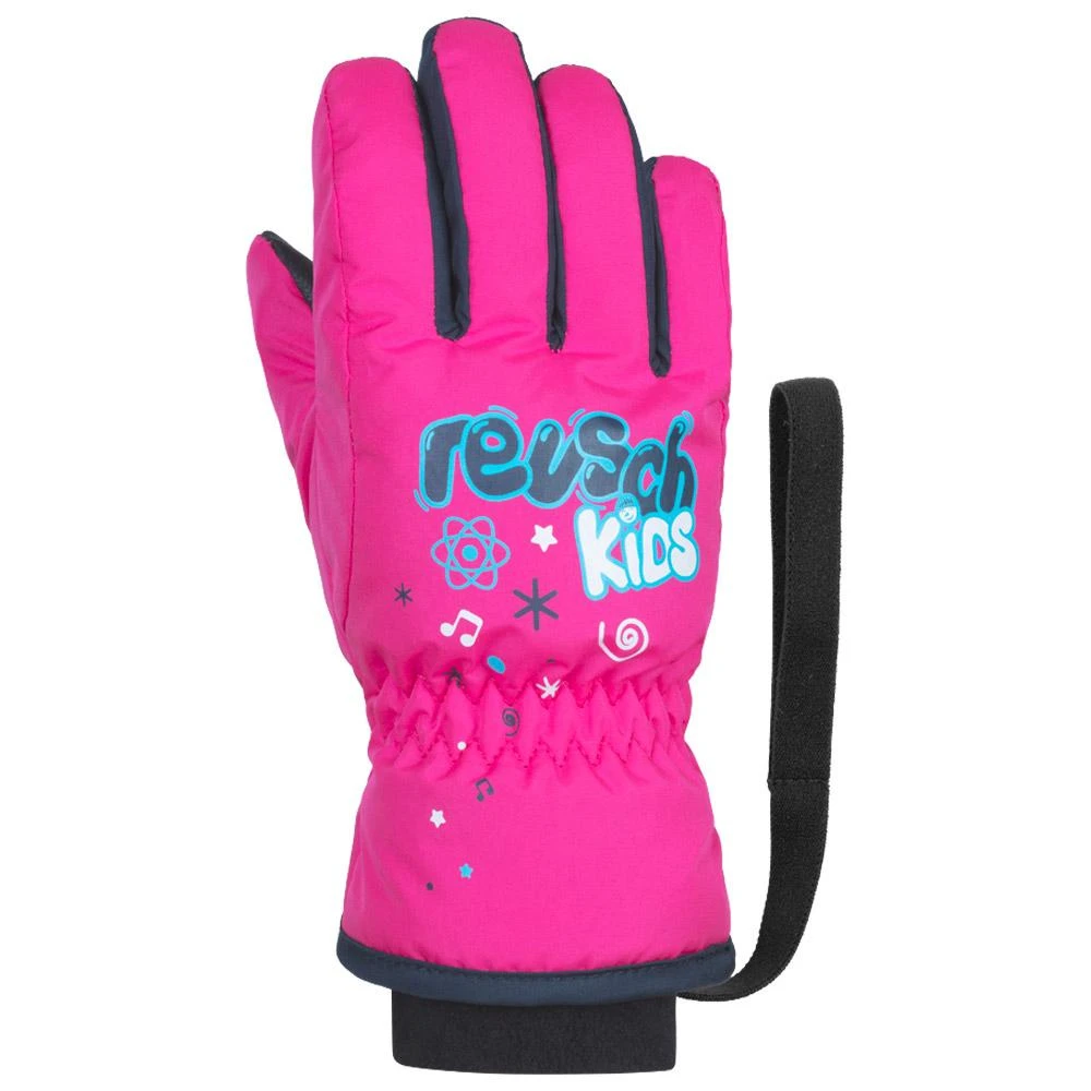 Gloves Reusch Kids Pink Glo 3 Gloves Reusch Kids Pink Glo
