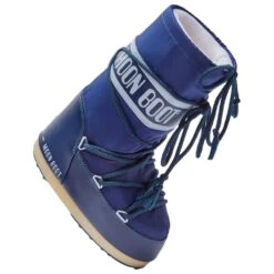 Snow Boots Moon Boot Nylon Blue Jr -Glis Shop 4c4db45e97cf0a427327759aa2244eff5f79fb0f H19MOONCHA001 901