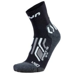 Socks Uyn Trekking Approach Mid Lady Black Grey