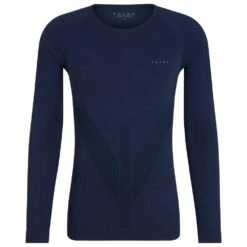Nordic Thermal Underwear Falke Longsleeved Shirt Tight Space Blue