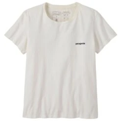 Tee-Shirt Patagonia P-6 Mission Organic Birch White