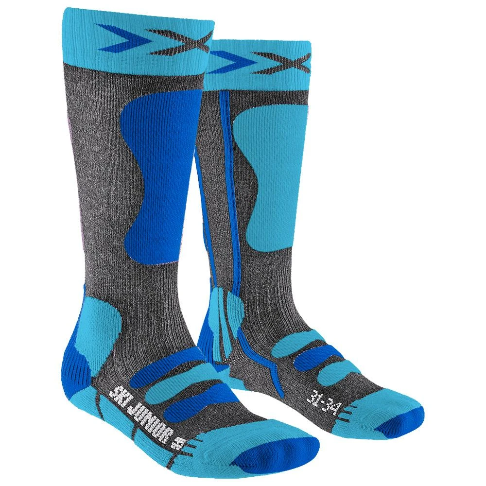 X-Socks Socks X Socks Ski Junior 4.0 Bleu 4 X-Socks Socks X Socks Ski Junior 4.0 Bleu - Image 2