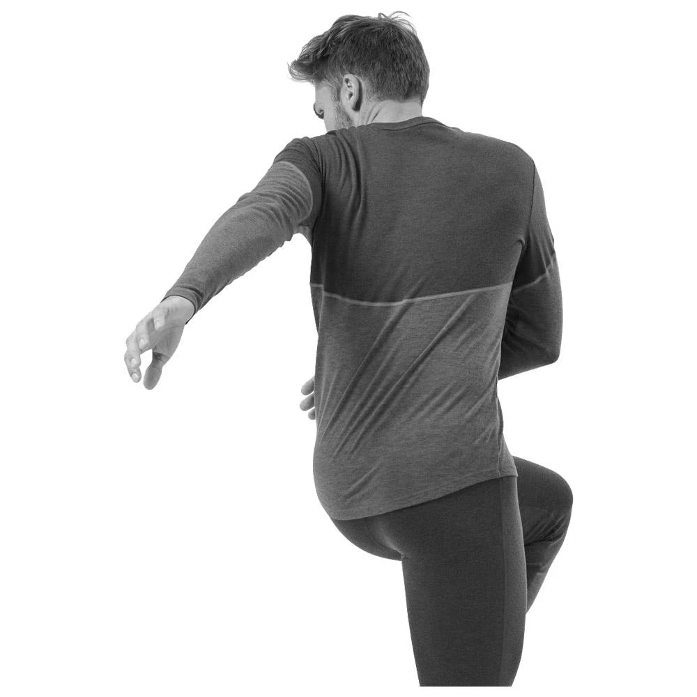 Technical Underwear Odlo Revelstoke PW 150 BL Top Crew Neck LS Odlo Graphite Grey Melange 6 Technical Underwear Odlo Revelstoke PW 150 BL Top Crew Neck LS Odlo Graphite Grey Melange - Image 4