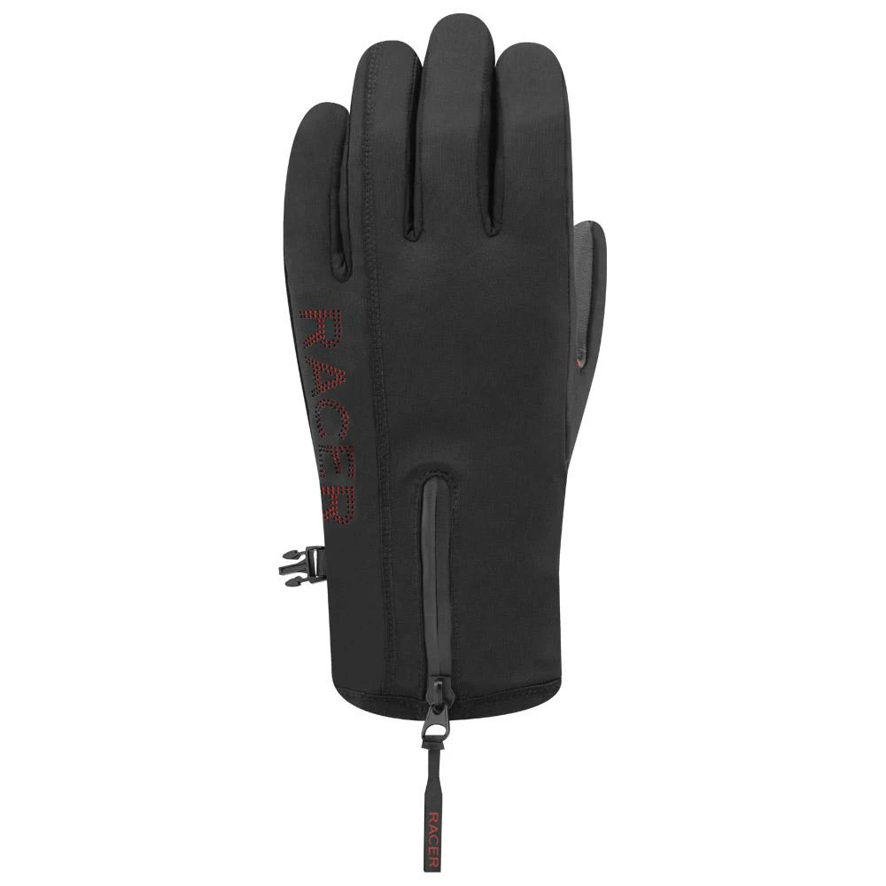 Gloves Racer Tracks 4 Black Red 3 Gloves Racer Tracks 4 Black Red