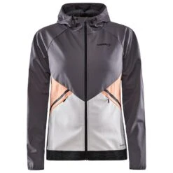 Nordic Jacket Craft Glide Hood Jkt W Granite Ash