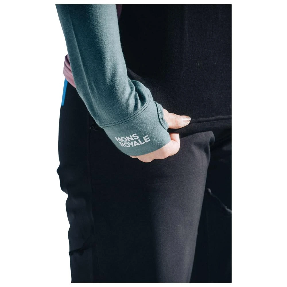 Technical Underwear Mons Royale Europe W's Yotei High Neck Dusty Pink Burnt Sage 8 Technical Underwear Mons Royale Europe W's Yotei High Neck Dusty Pink Burnt Sage - Image 6