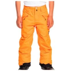 Technical Pants Quiksilver Boundry Youth Russet Orange