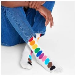Socks Happy Socks Pride Rainbow Blanc -Glis Shop 5a65928ce175254c3eae1cb325a37d20351195bd H23HAPPACC2267069 901