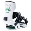 Snowboard Binding Bent Metal Cor-Pro White