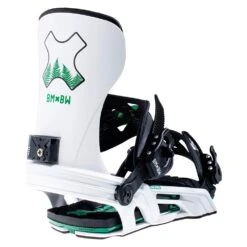 Snowboard Binding Bent Metal Cor-Pro White