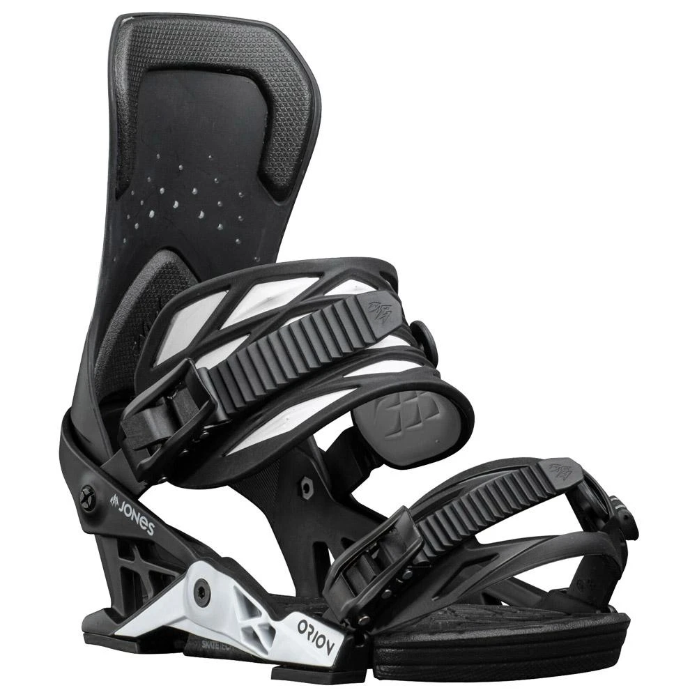 Snowboard Binding Jones Orion White Black 3 Snowboard Binding Jones Orion White Black
