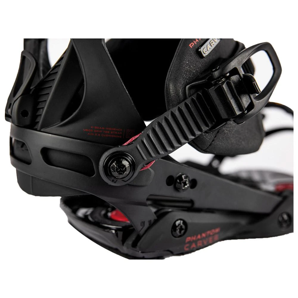 Snowboard Binding Nitro Phantom Carver Red 12 Snowboard Binding Nitro Phantom Carver Red - Image 10