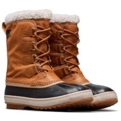 Snow Boots Sorel 1964 Pac Nylon Camel Brown Black -Glis Shop 644e4fb0e090084501845062279175963dfe33c1 H20SORECHA014 4