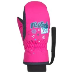 Mitten Reusch Kids Mitten Pink Glo