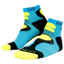 Socks La Chaussette De France Nepal Bleu Jaune